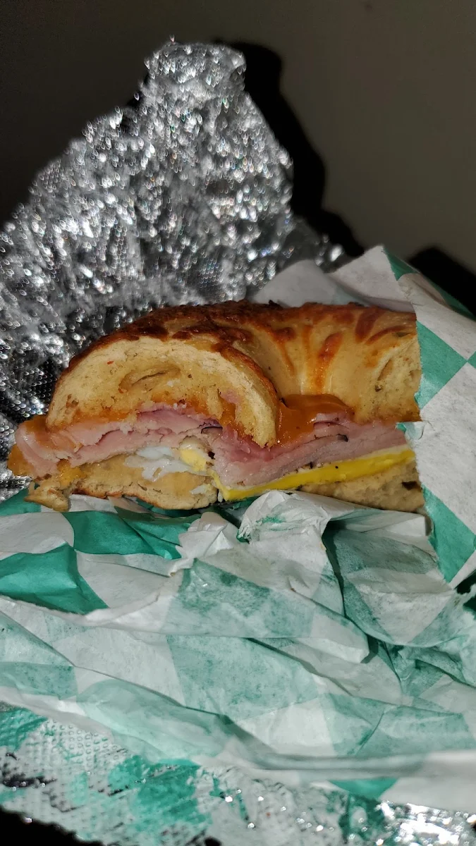 Ham Egg and Cheese