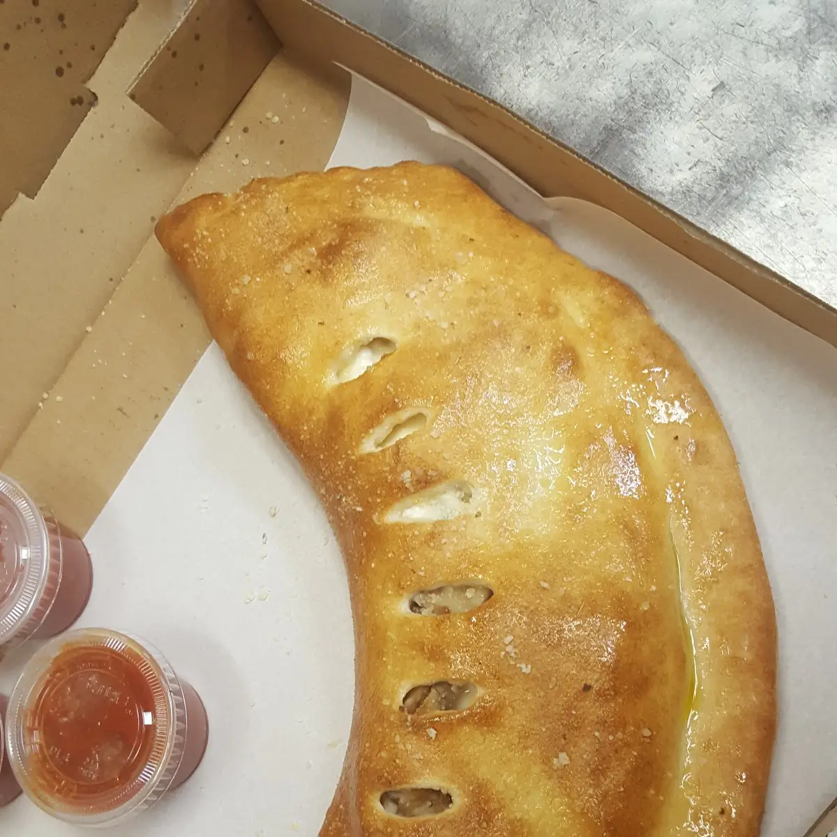 Calzone Ricotta Cheese Mozzarella Cheese Large