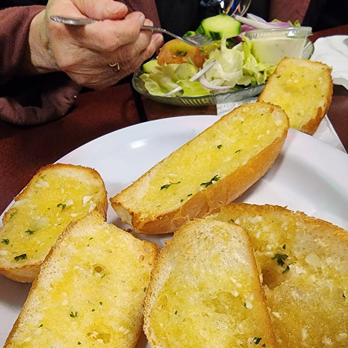 Italian Garlic Bread with Cheese