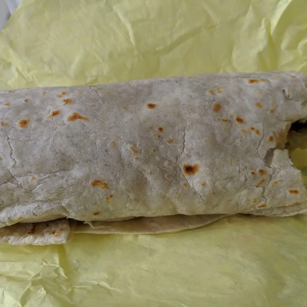 Grilled Chicken Burrito & Small Horchata Combo