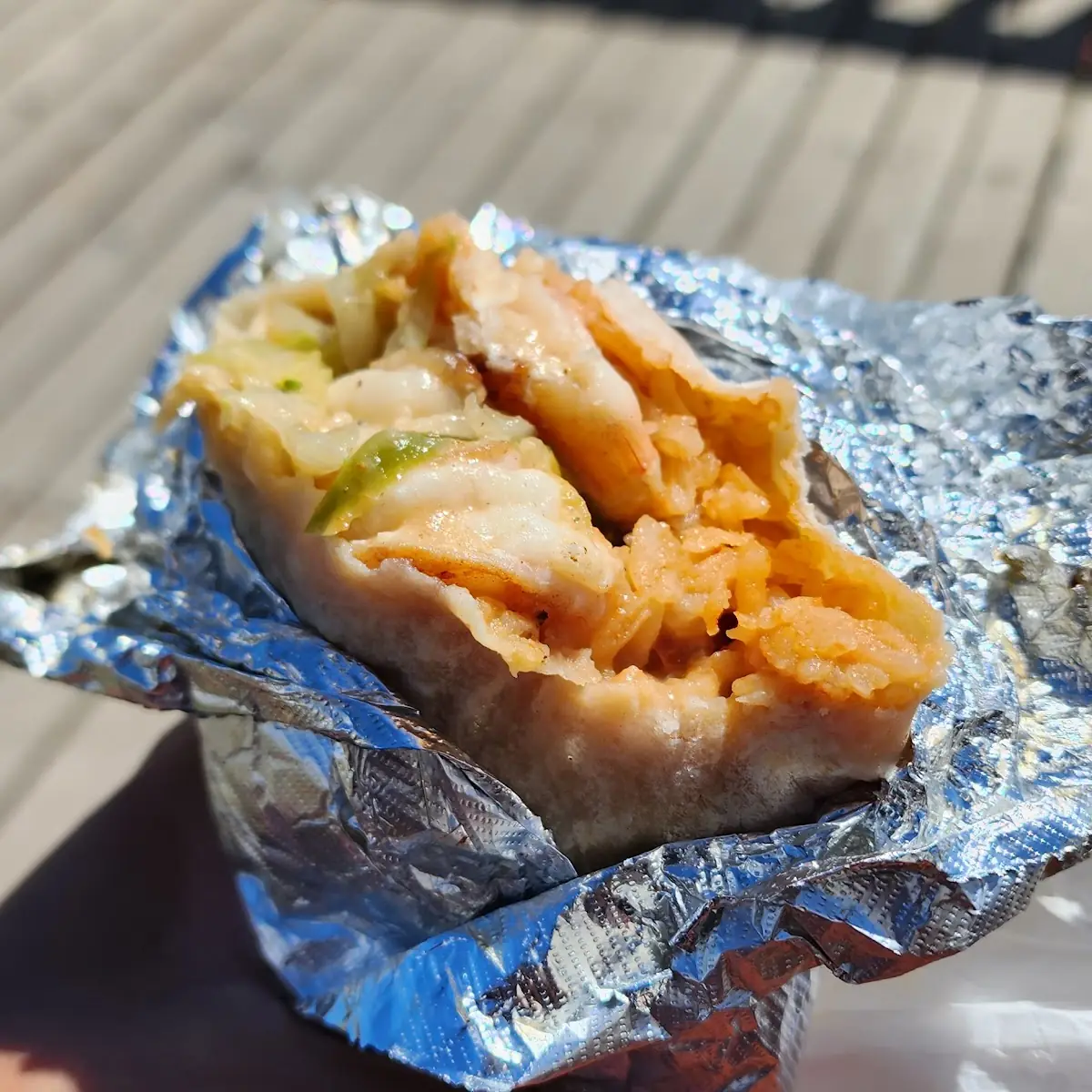 Shrimp Burrito