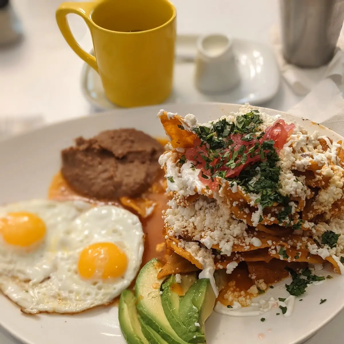 Chilaquiles Divorciados Spicy