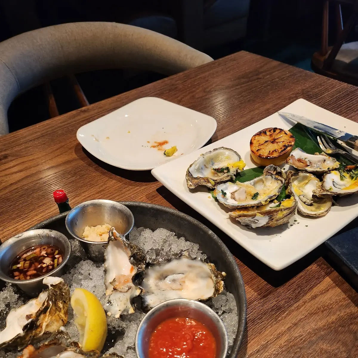 Oysters on the Half