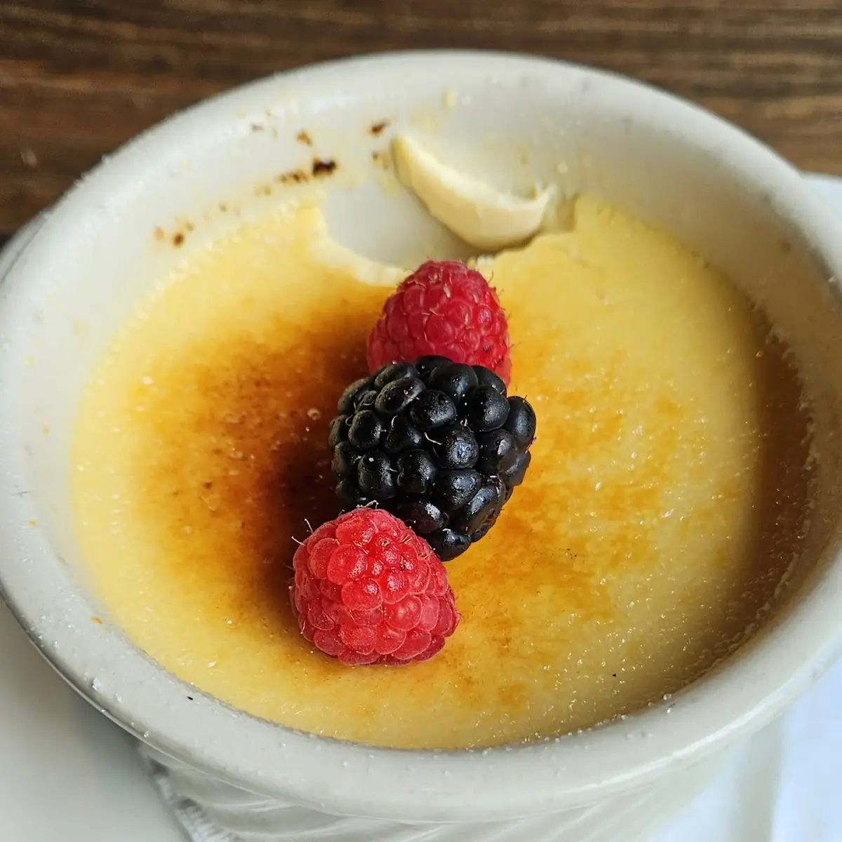 Salted Caramel Creme Brulee