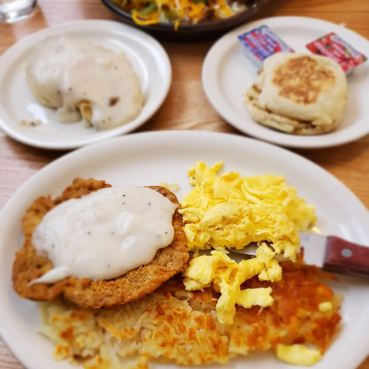 Country Fried Steak & Eggs