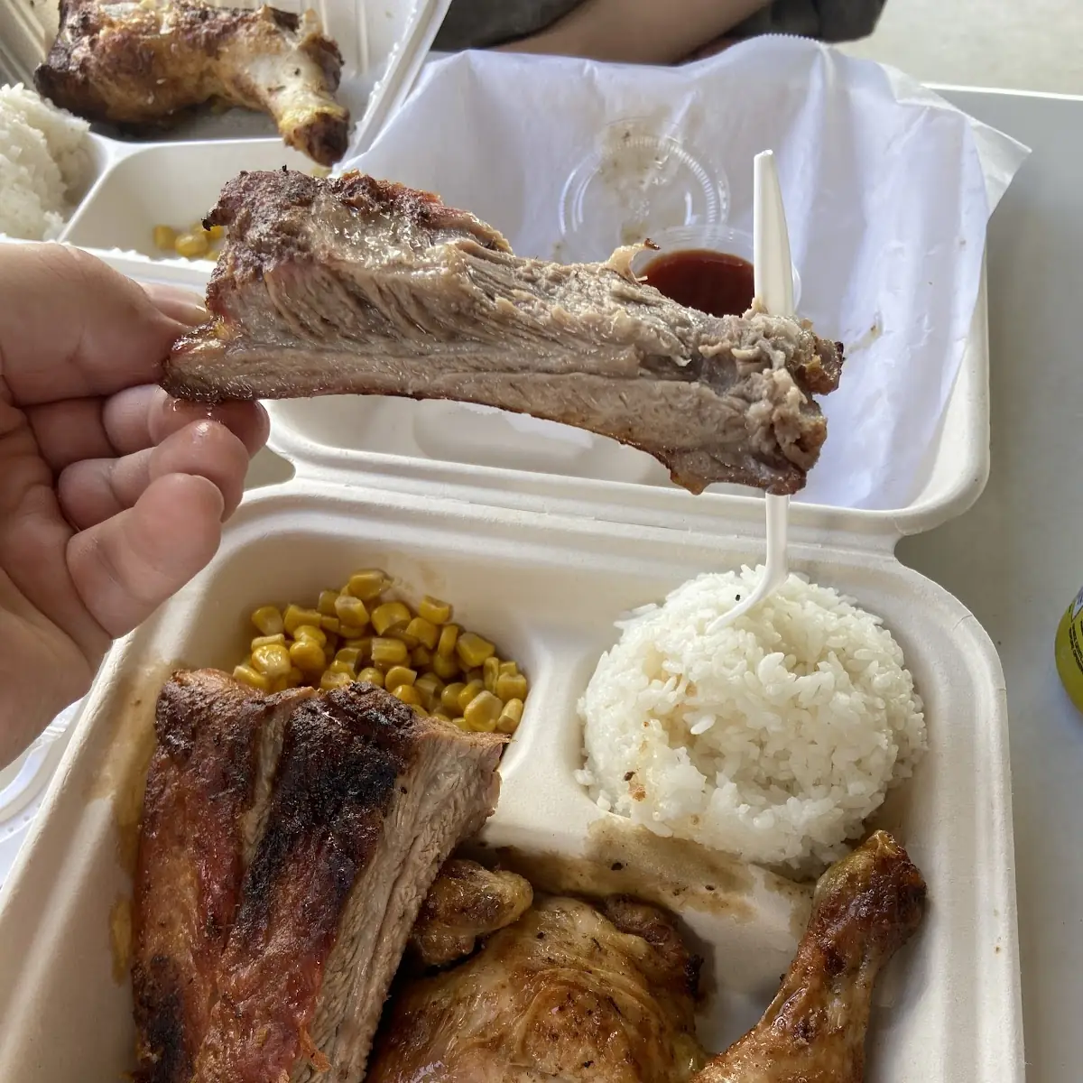 Huli Chicken Dry Rub Plate