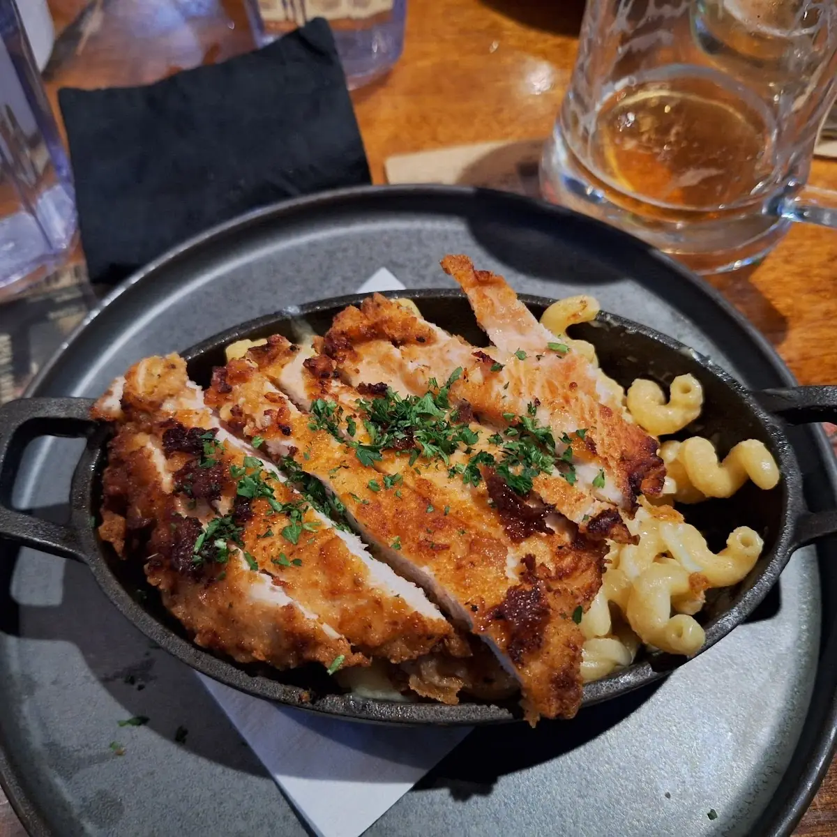 Fried Chicken Mac & Cheese