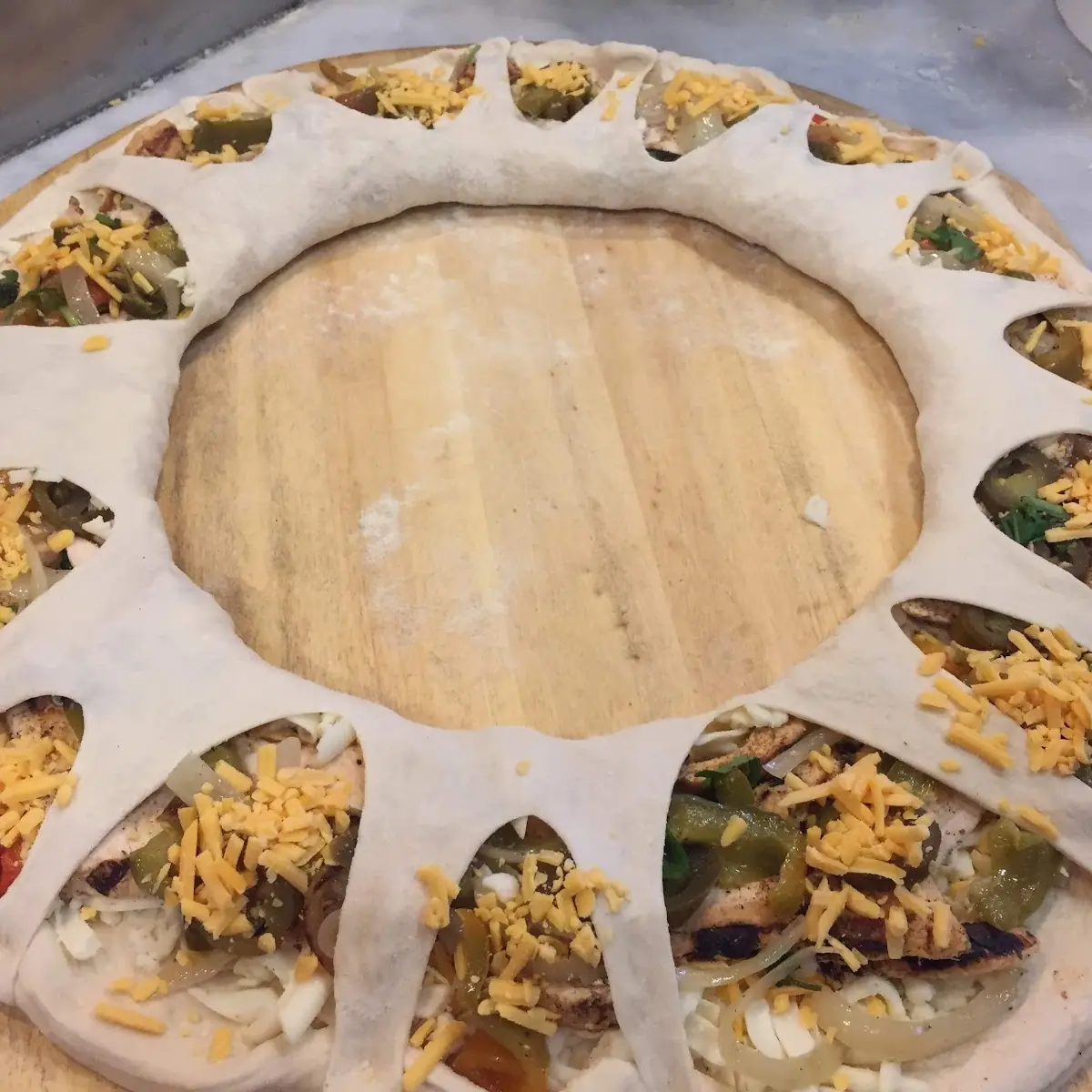 Chicken Fajita Wreath