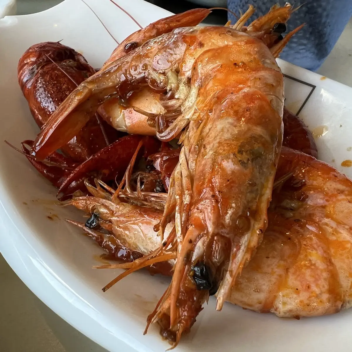 Shrimp Head On