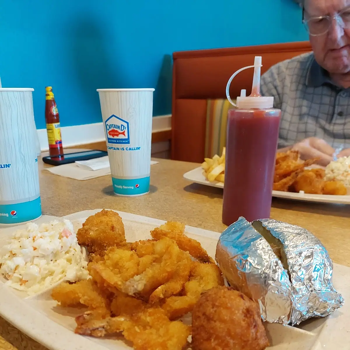 Fried Shrimp Dinner