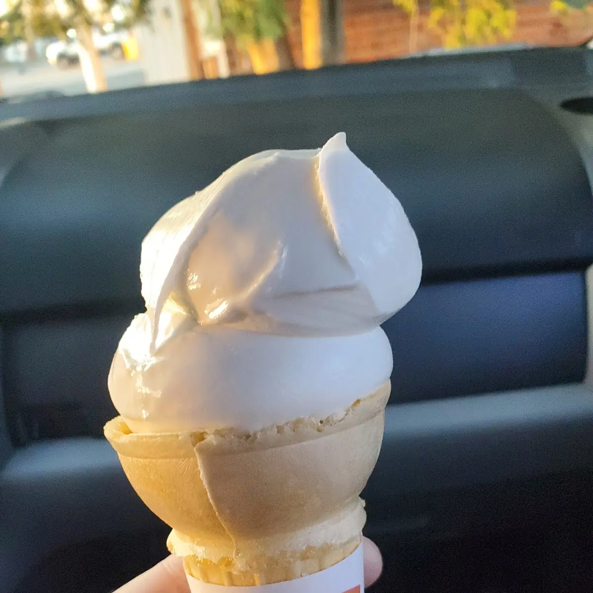 Vanilla Ice Cream Cone