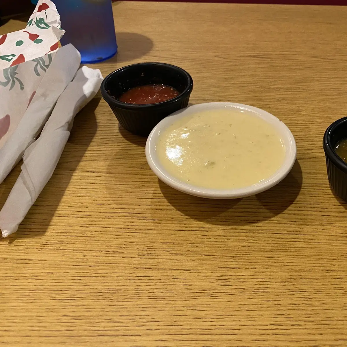 Salsa and White Queso