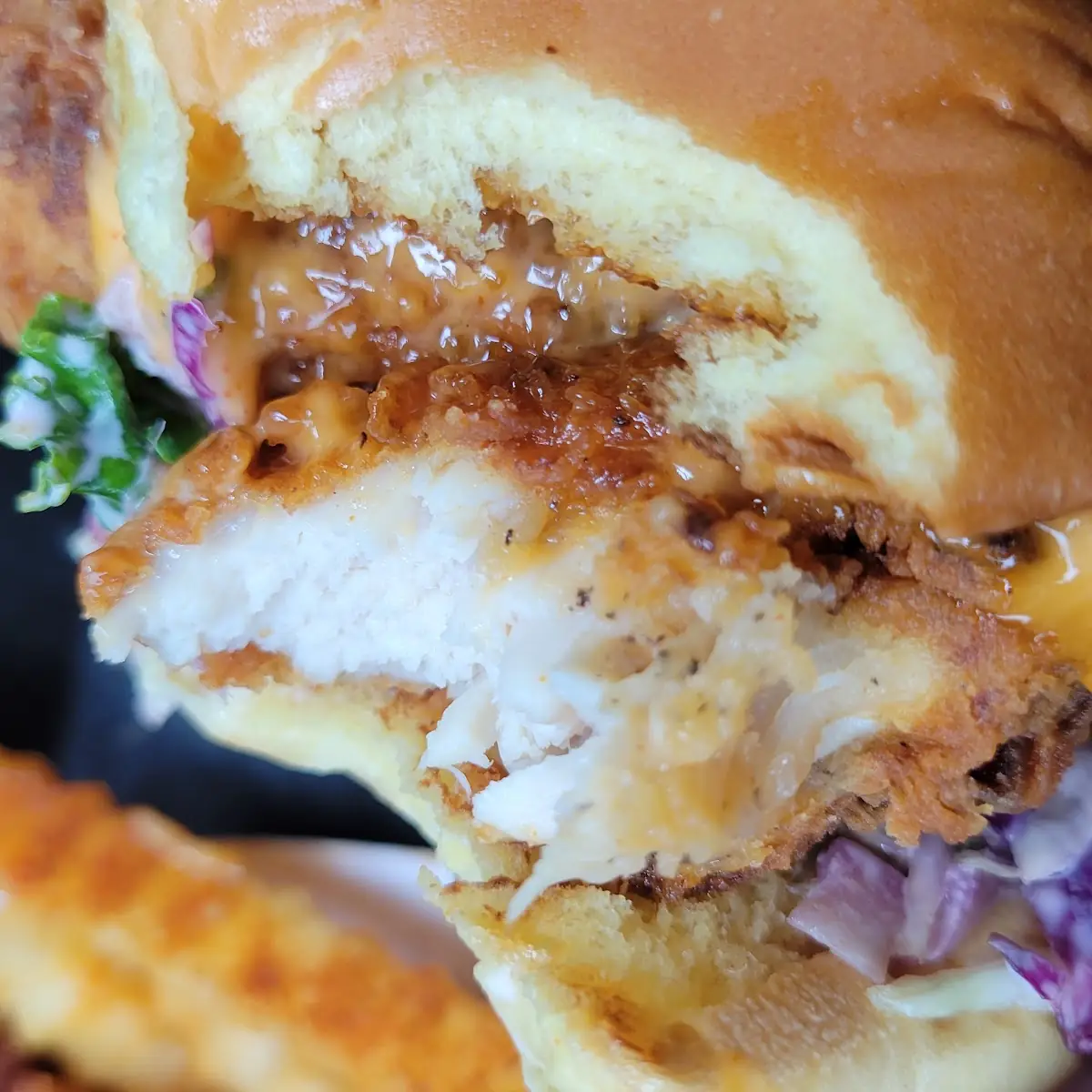 4 Chicken Slider Fries