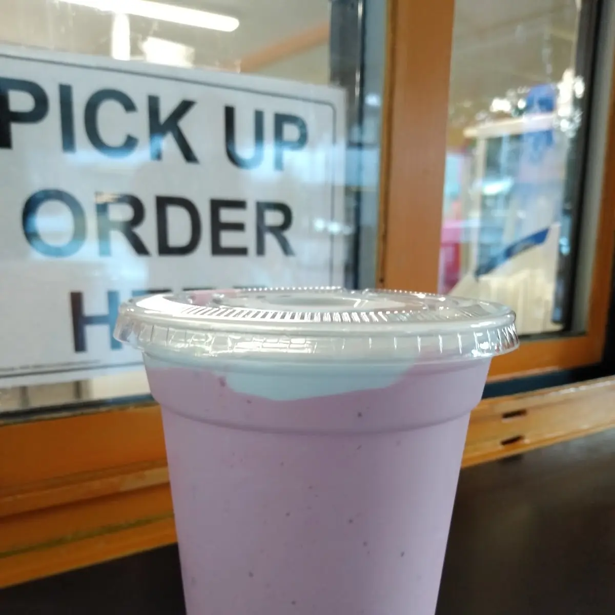 Small Strawberry Milkshake with Marshmallow Fluff