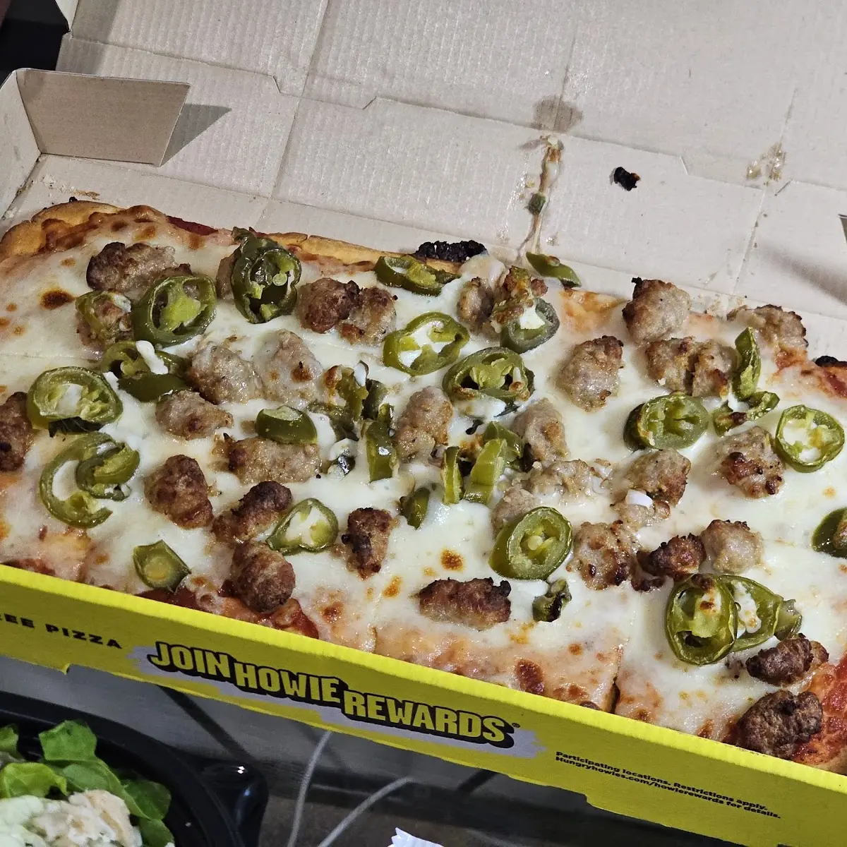 Flatbread - Jalapeño and Italian Sausage
