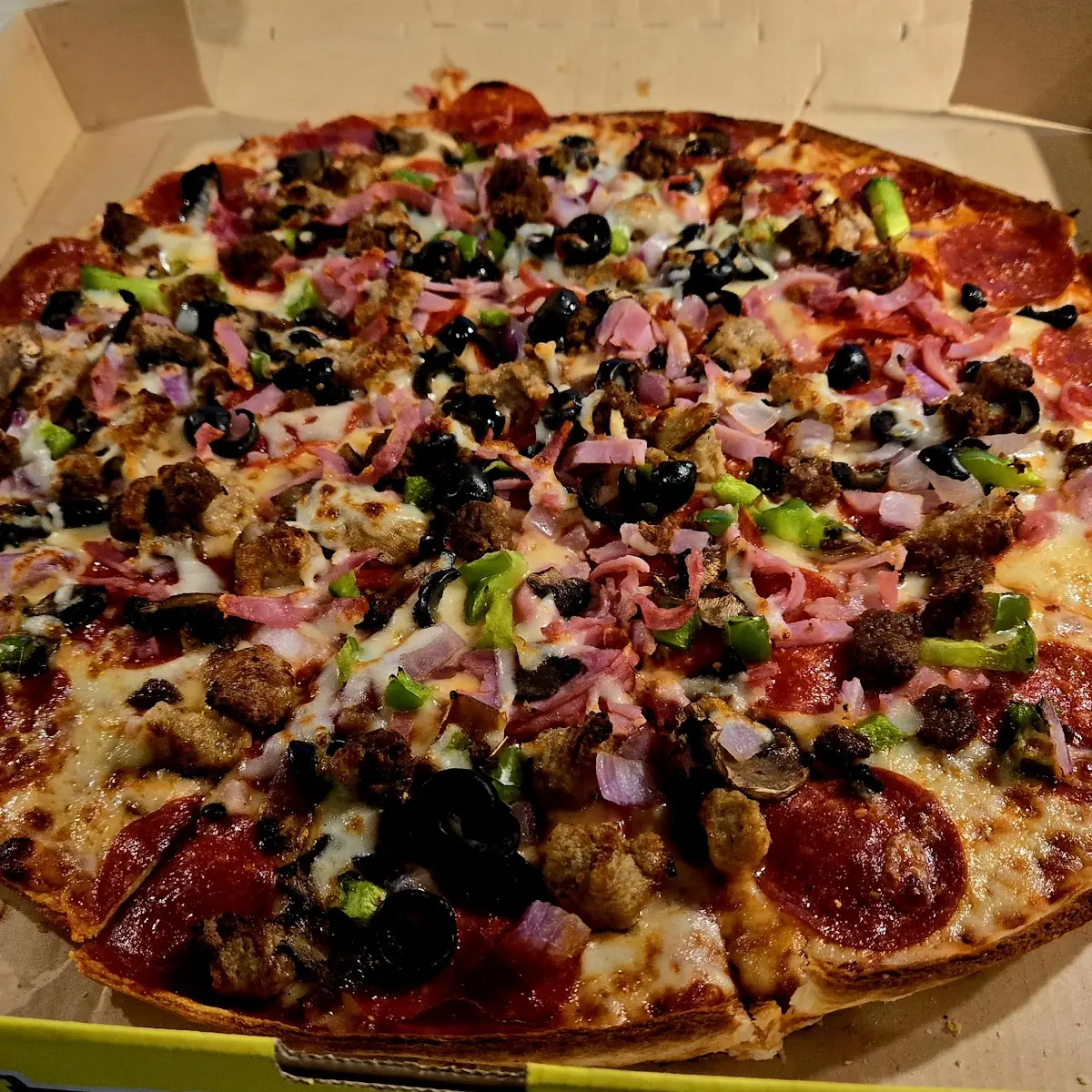 The Works Large Thin Crust