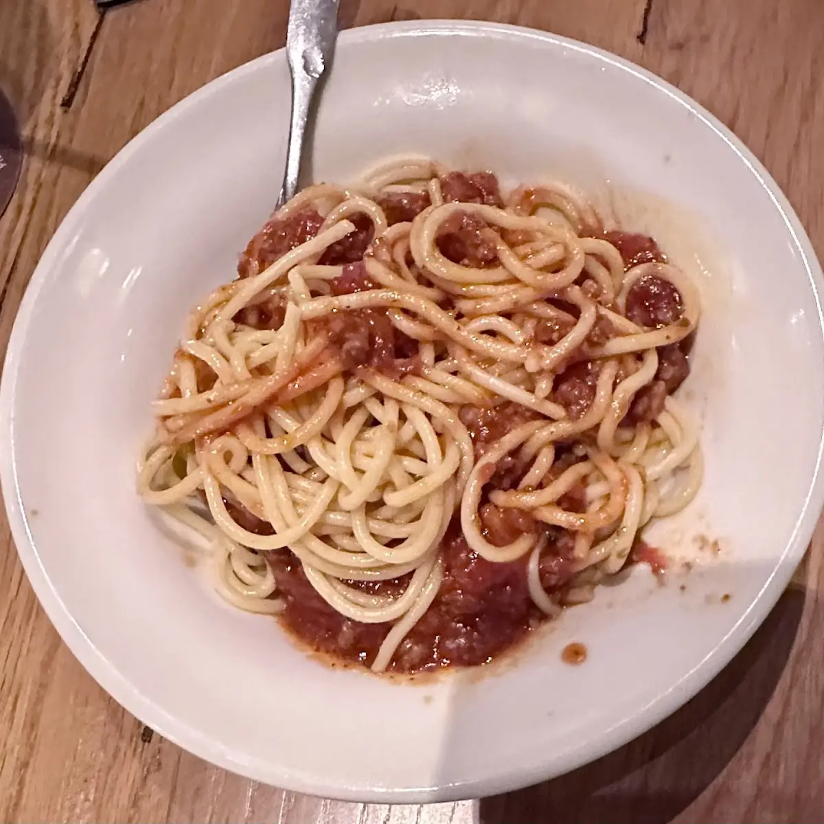 Spaghetti and Meat Sauce