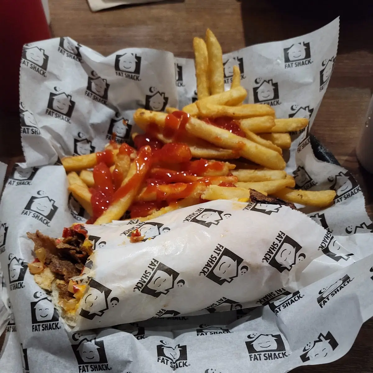 Philly Cheese Steak and Fries