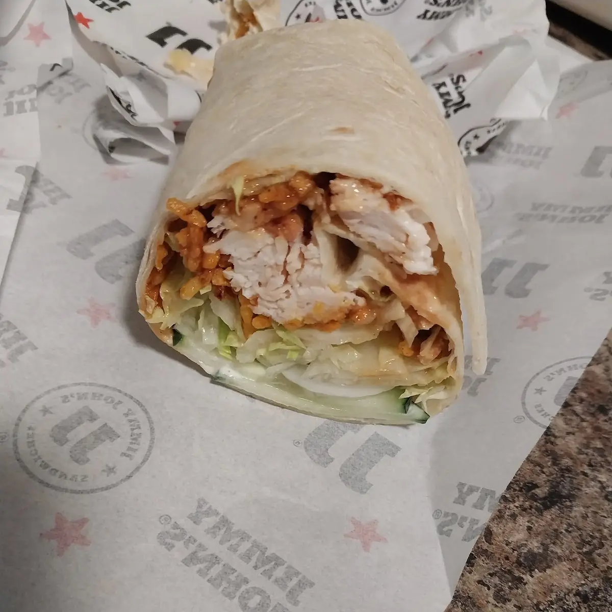 Thai Chicken Wrap