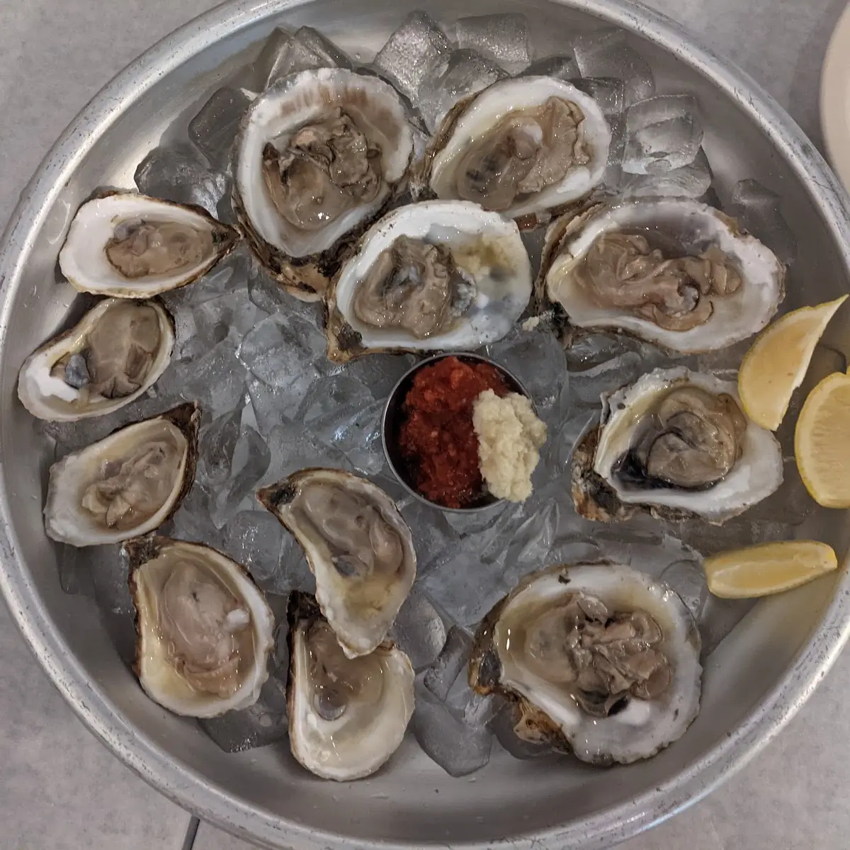 Oysters on the Half Shell
