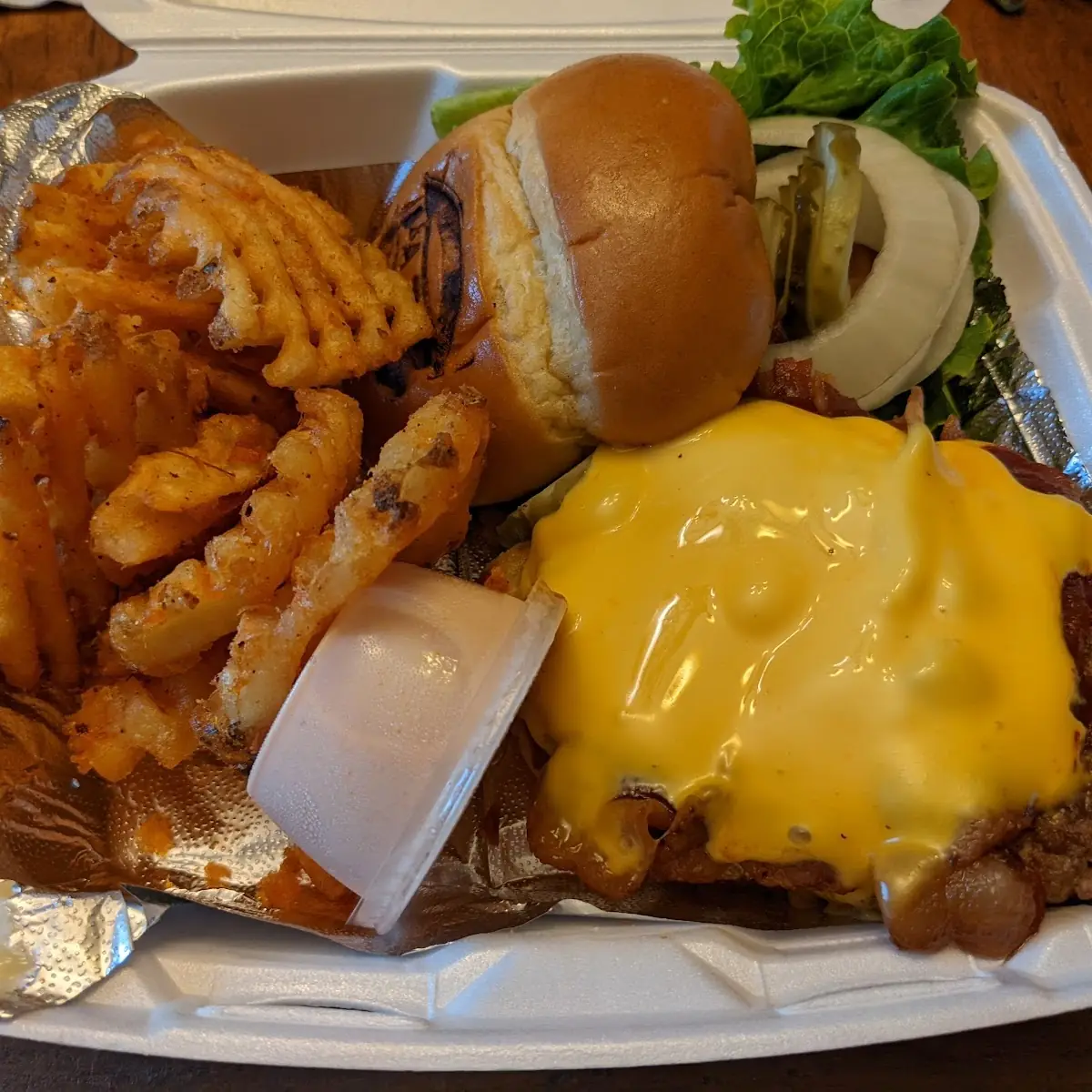 BBQ Bacon Cheese Burger