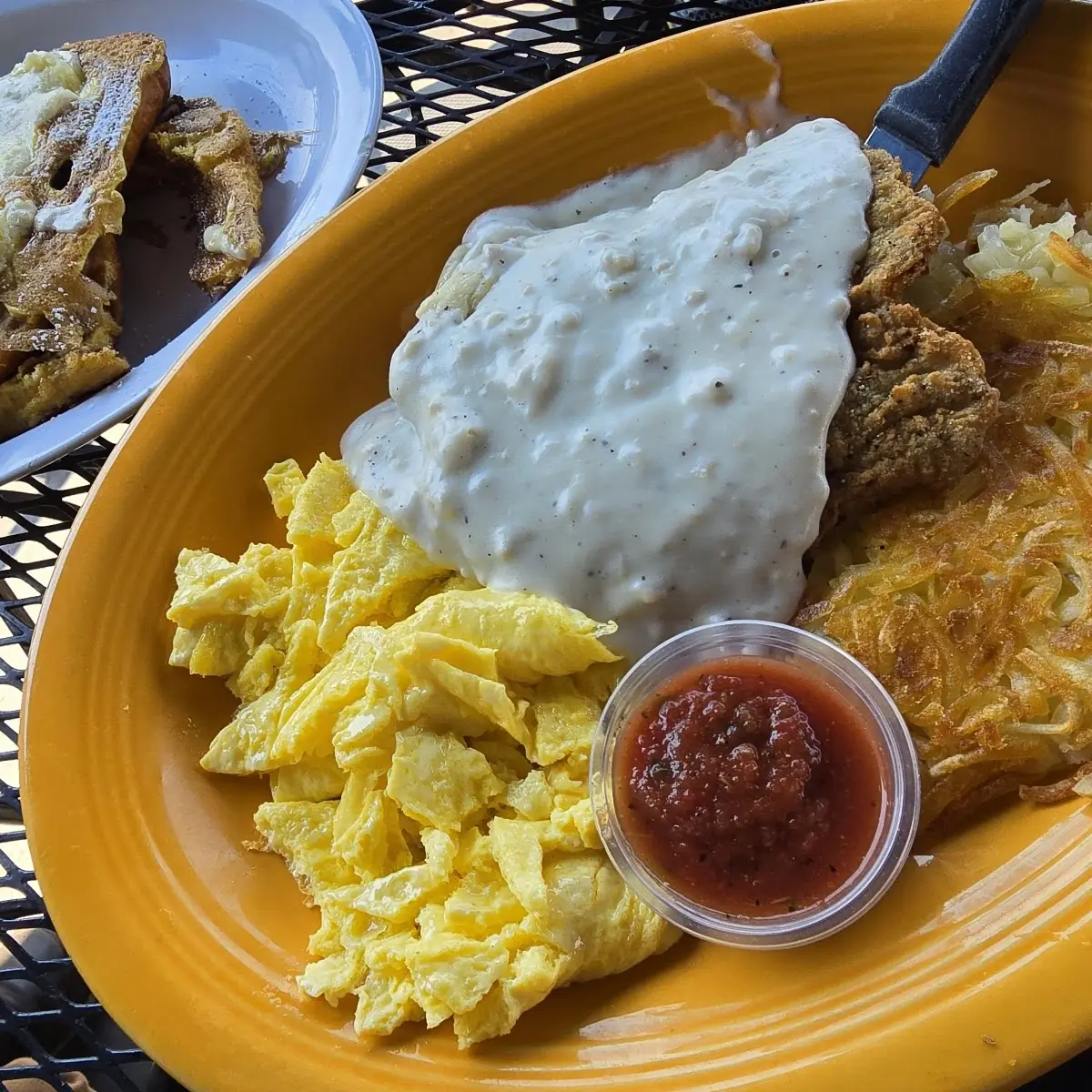 Country Fried Steak & Eggs