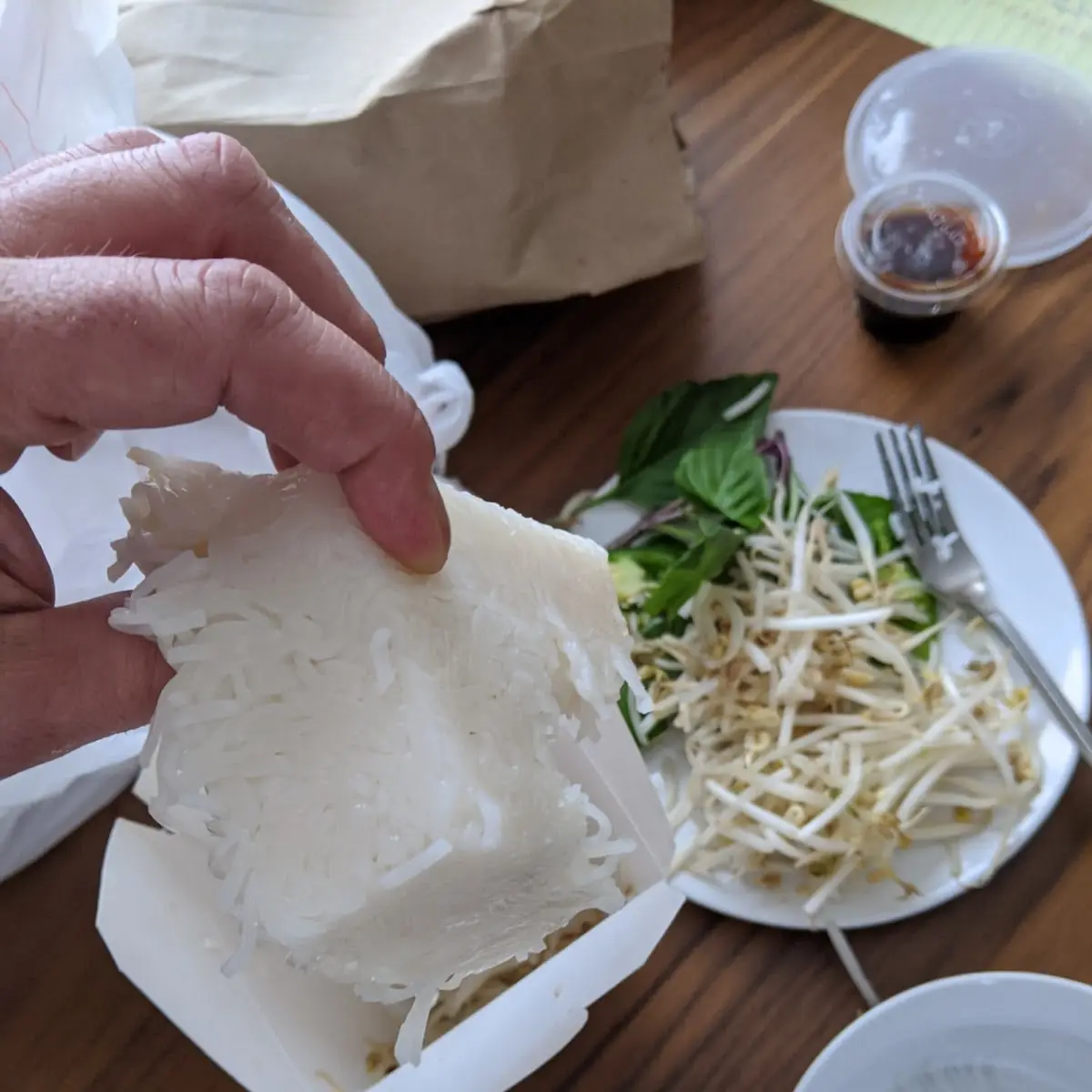 P8. Phở Chay/Canh Rau Cảl (Vegetarian Pho)