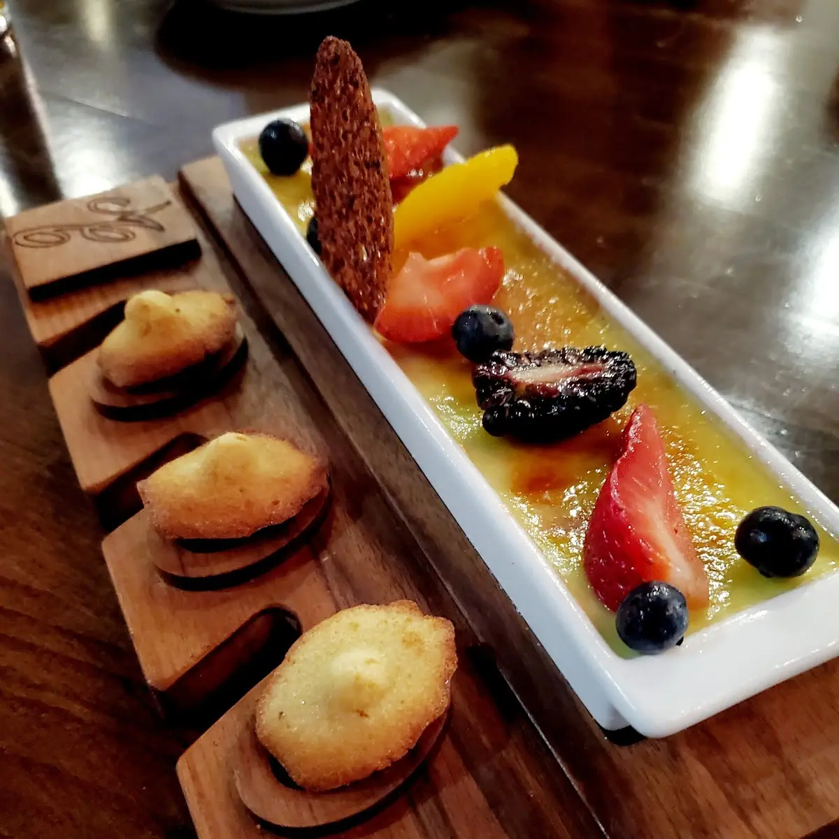Pistachio Creme Brulee