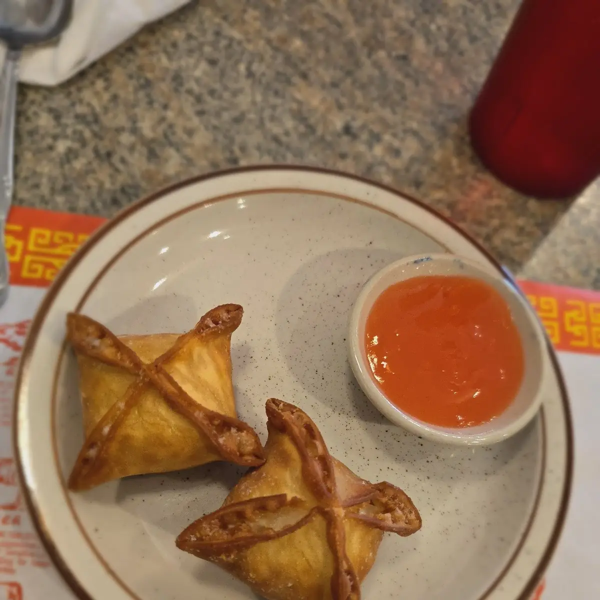 Crab Rangoon 2pcs
