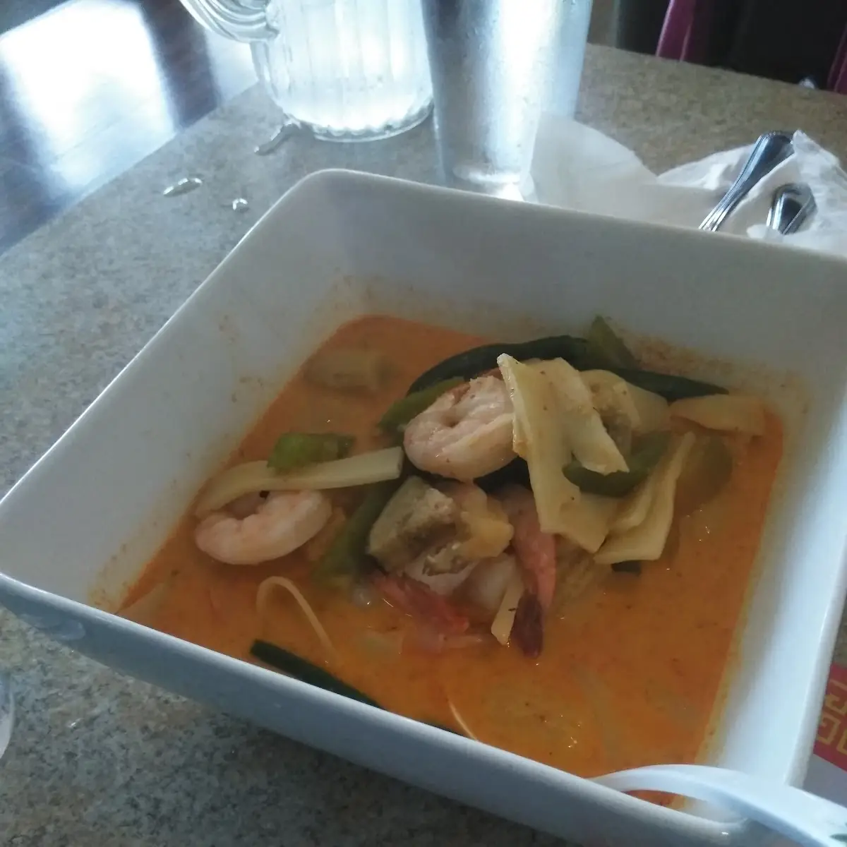 Red Curry with Coconut Milk