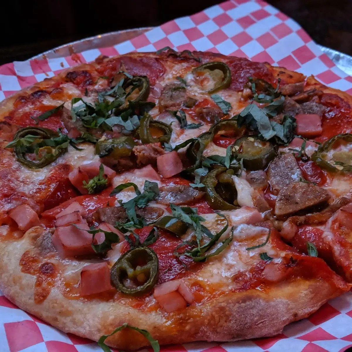 Pepperoni and Mushroom Pizza