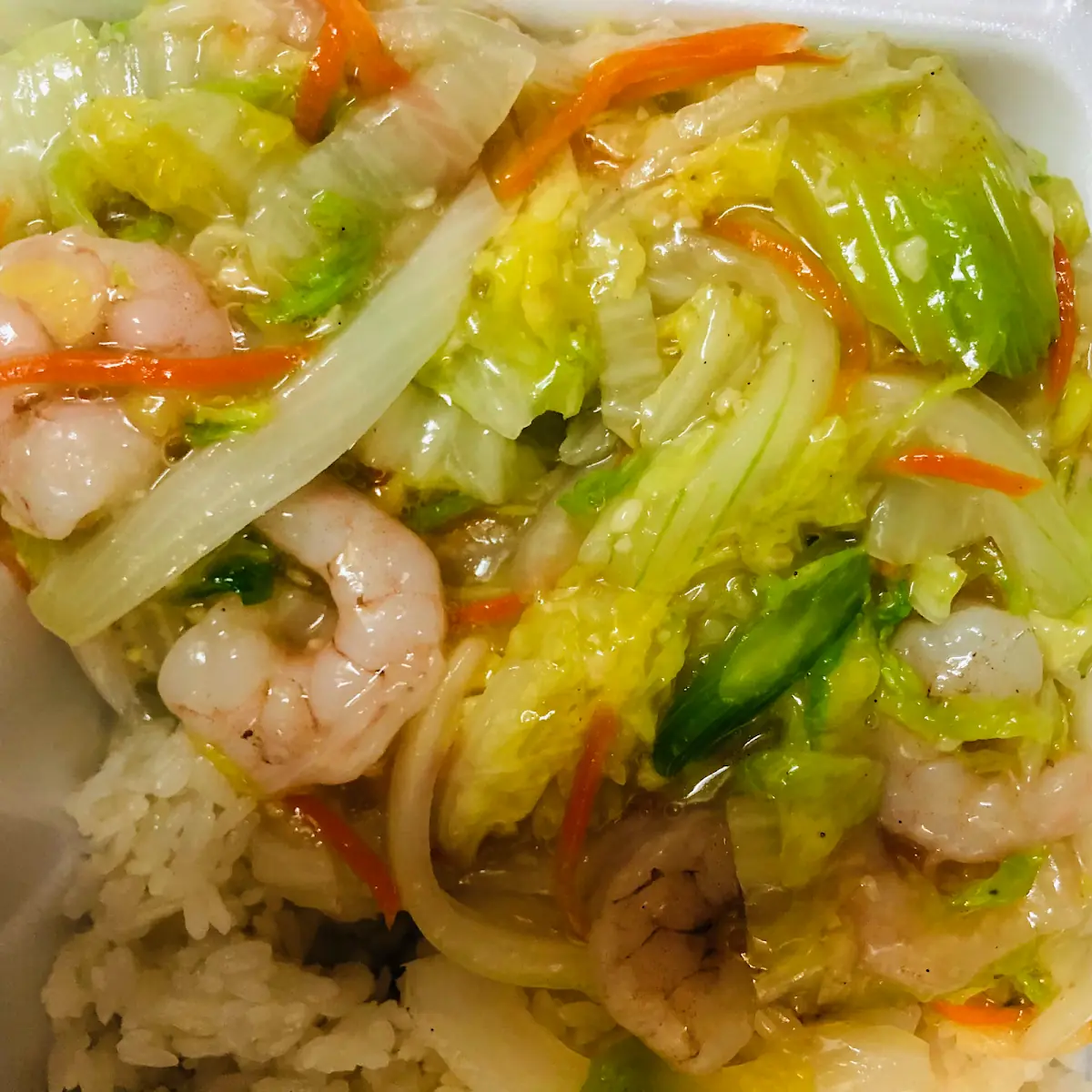 Shrimp Chop Suey Lagar