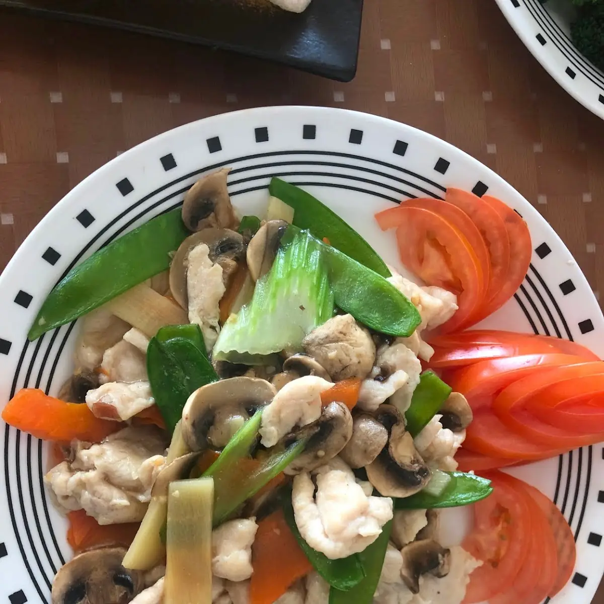 Steamed Chicken with Mixed Vegetable