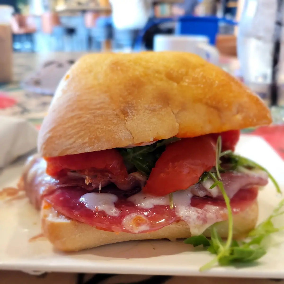 Buratta & Prosciutto Sandwich