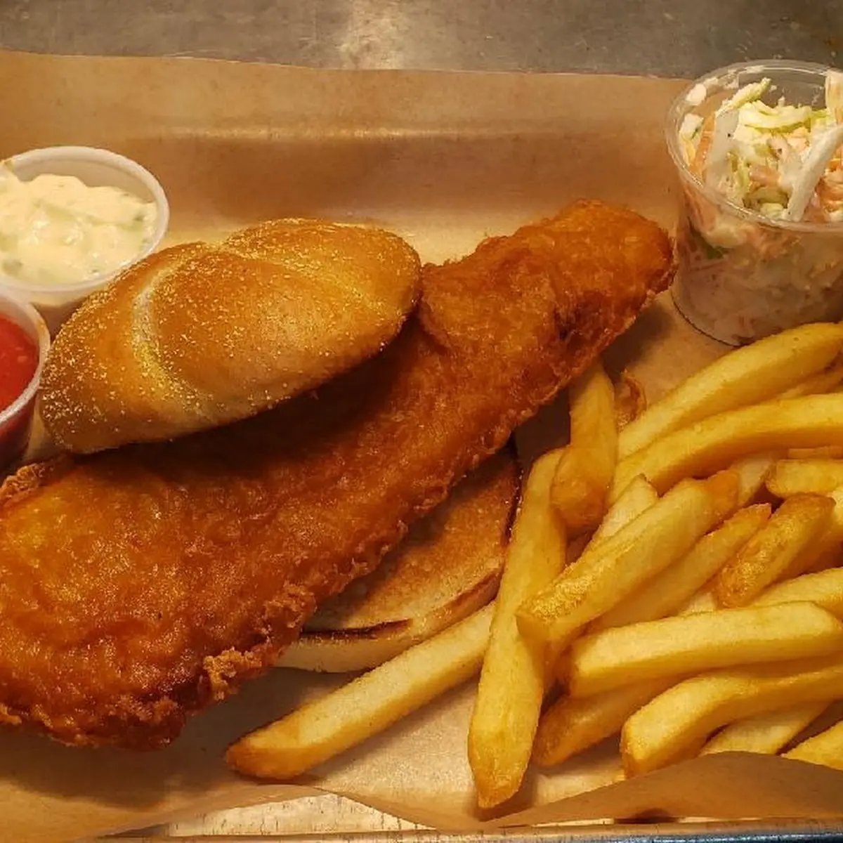 Dorry's Belly Buster Fish Sandwich