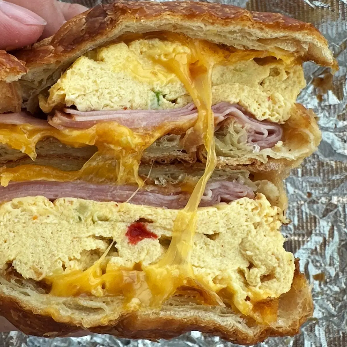 Sausage Egg Cheese Croissant