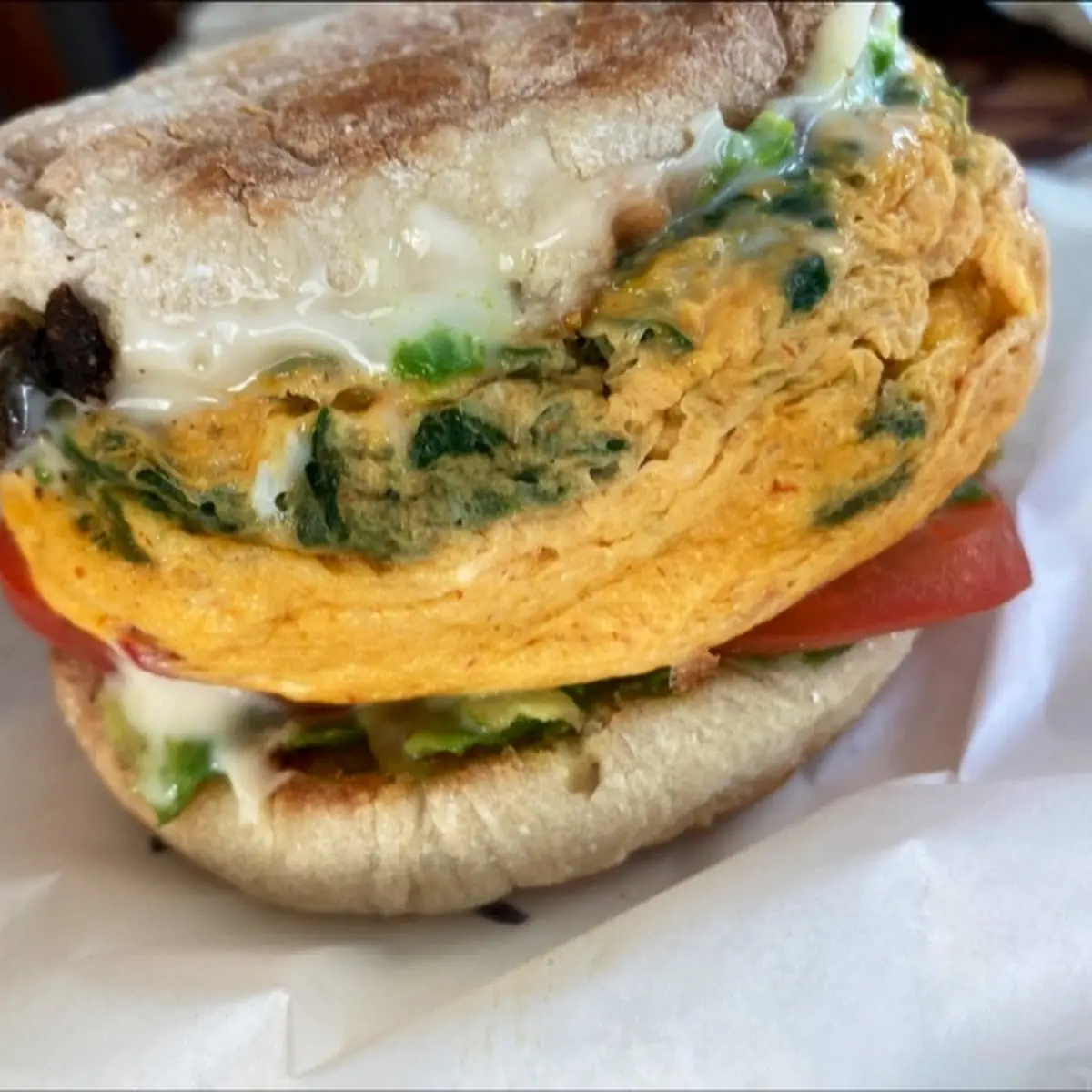 Veggie Breakfast Sandwich