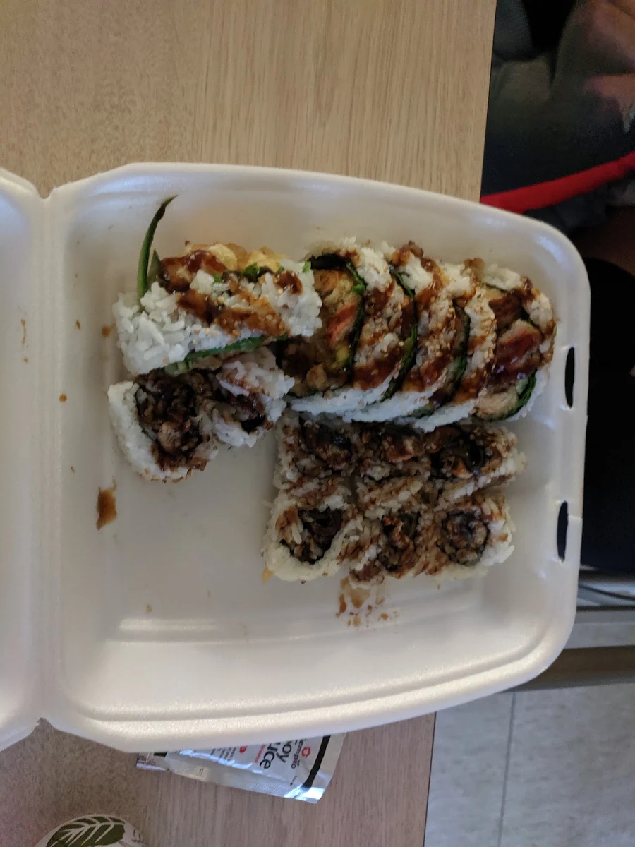 BC Roll and Unagi Roll, Bluefin Sushi