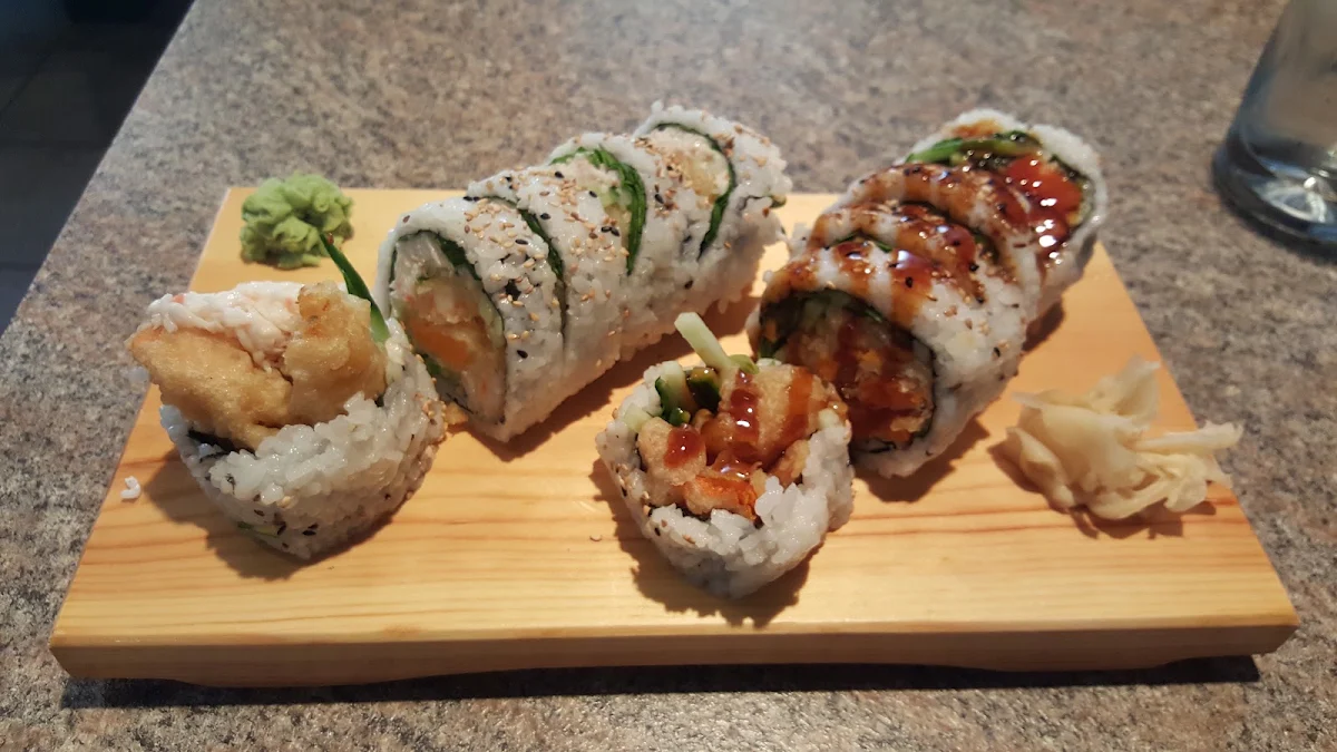 Dynamite Roll & Yam Tempura Roll, Bluefin Sushi
