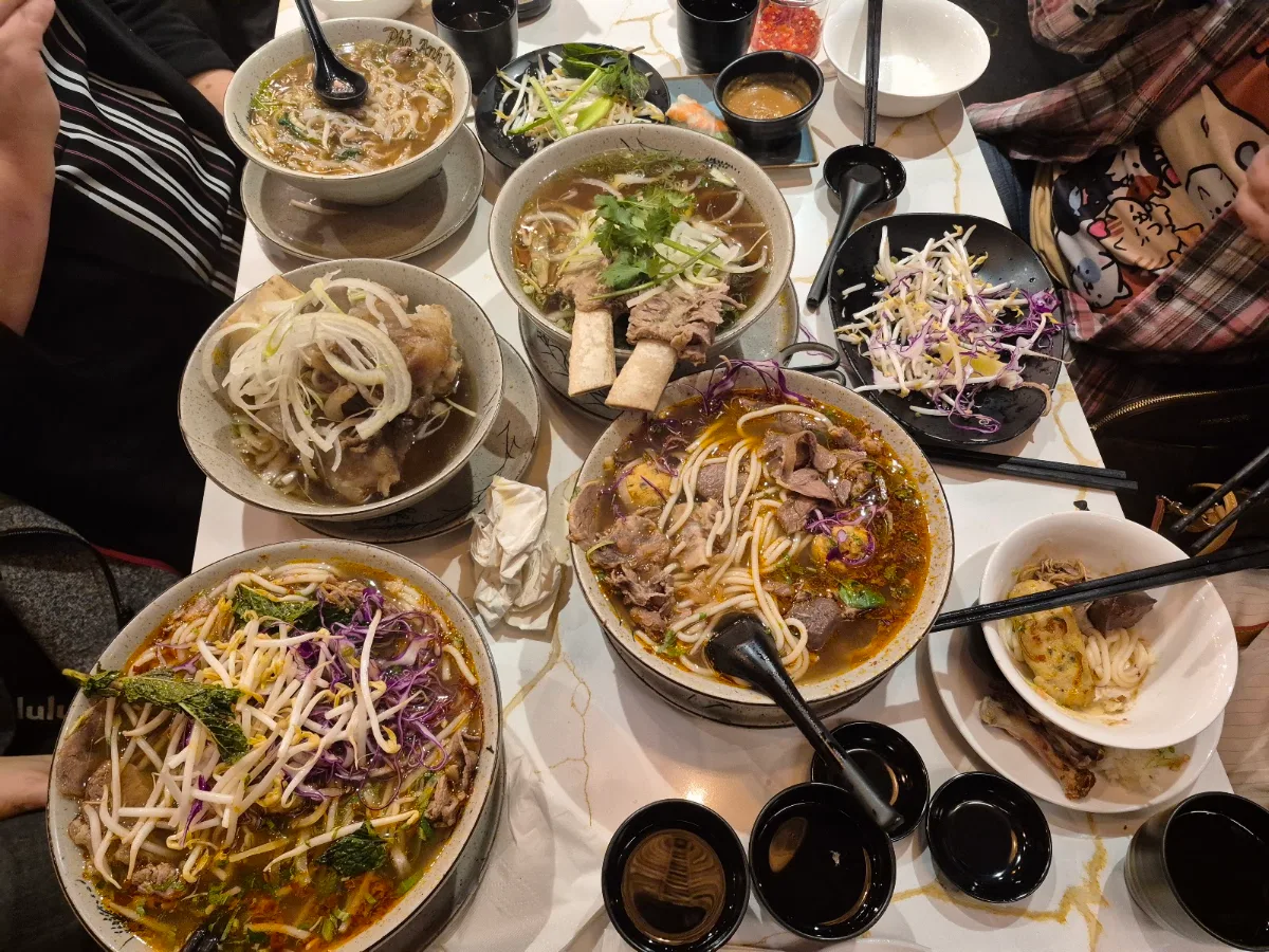 Beef Rib Noodle Soup, Pho Anh Vu Vaughan