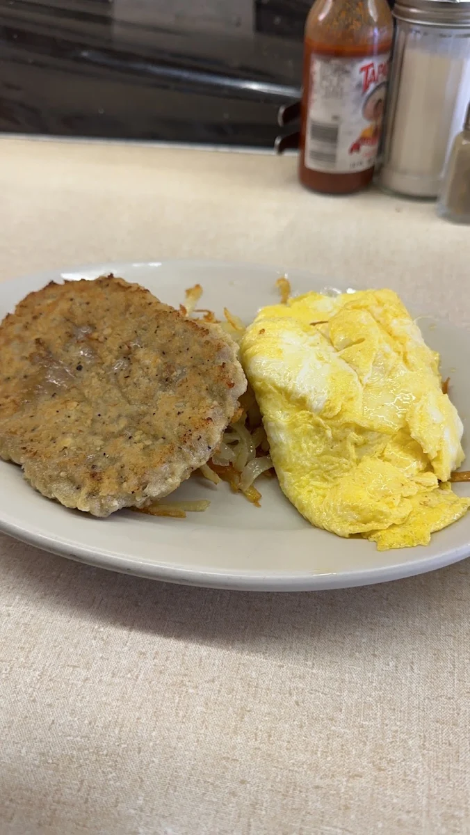 Chicken Fried Steak and Eggs