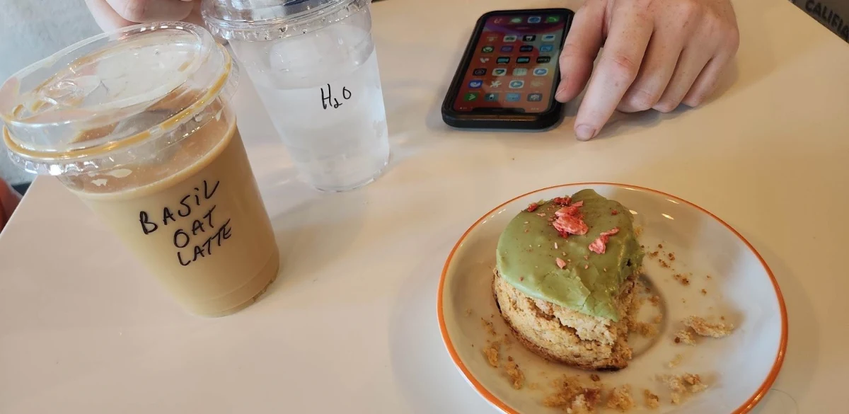 Strawberry Matcha Scone