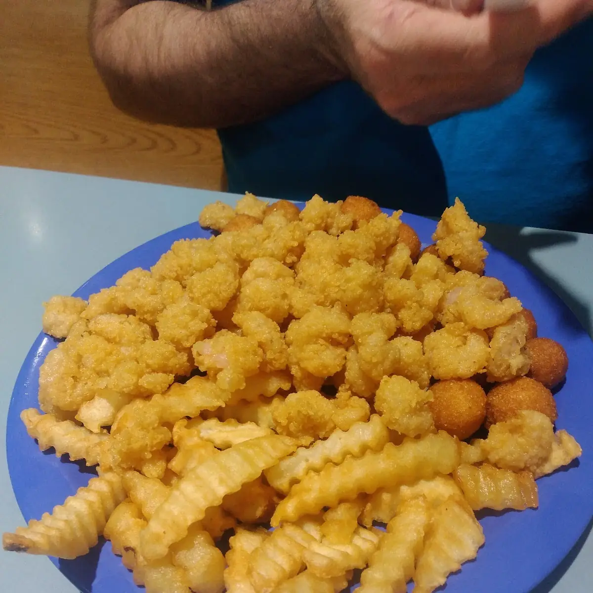 Fried Shrimp with Fries