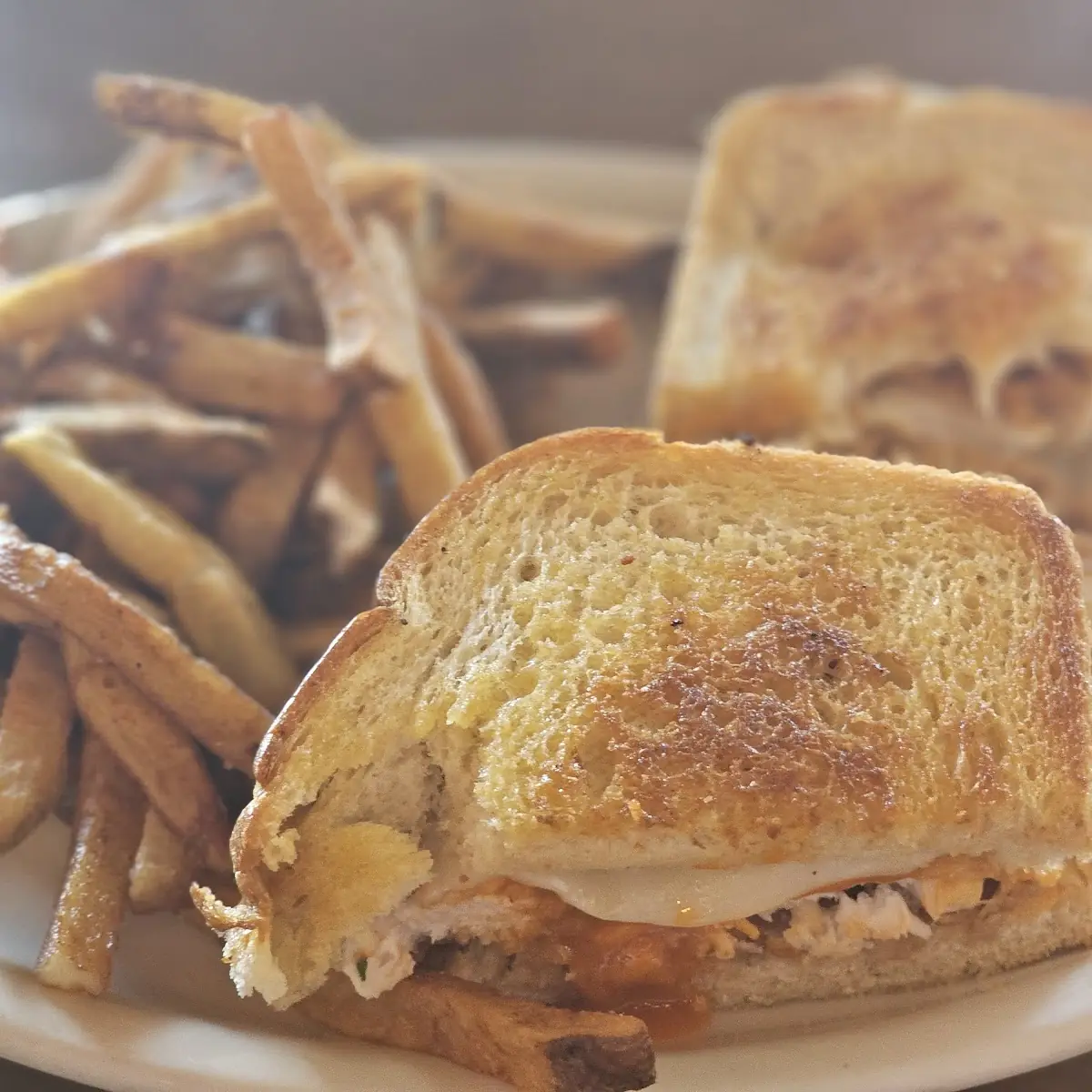 Grilled Cheese and Fries