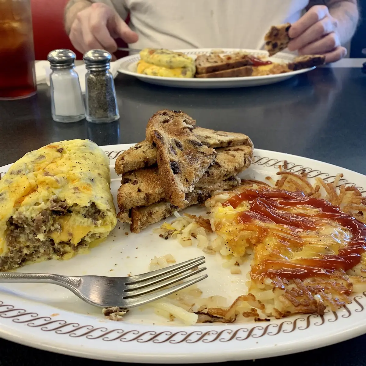 Omelette Hash Browns