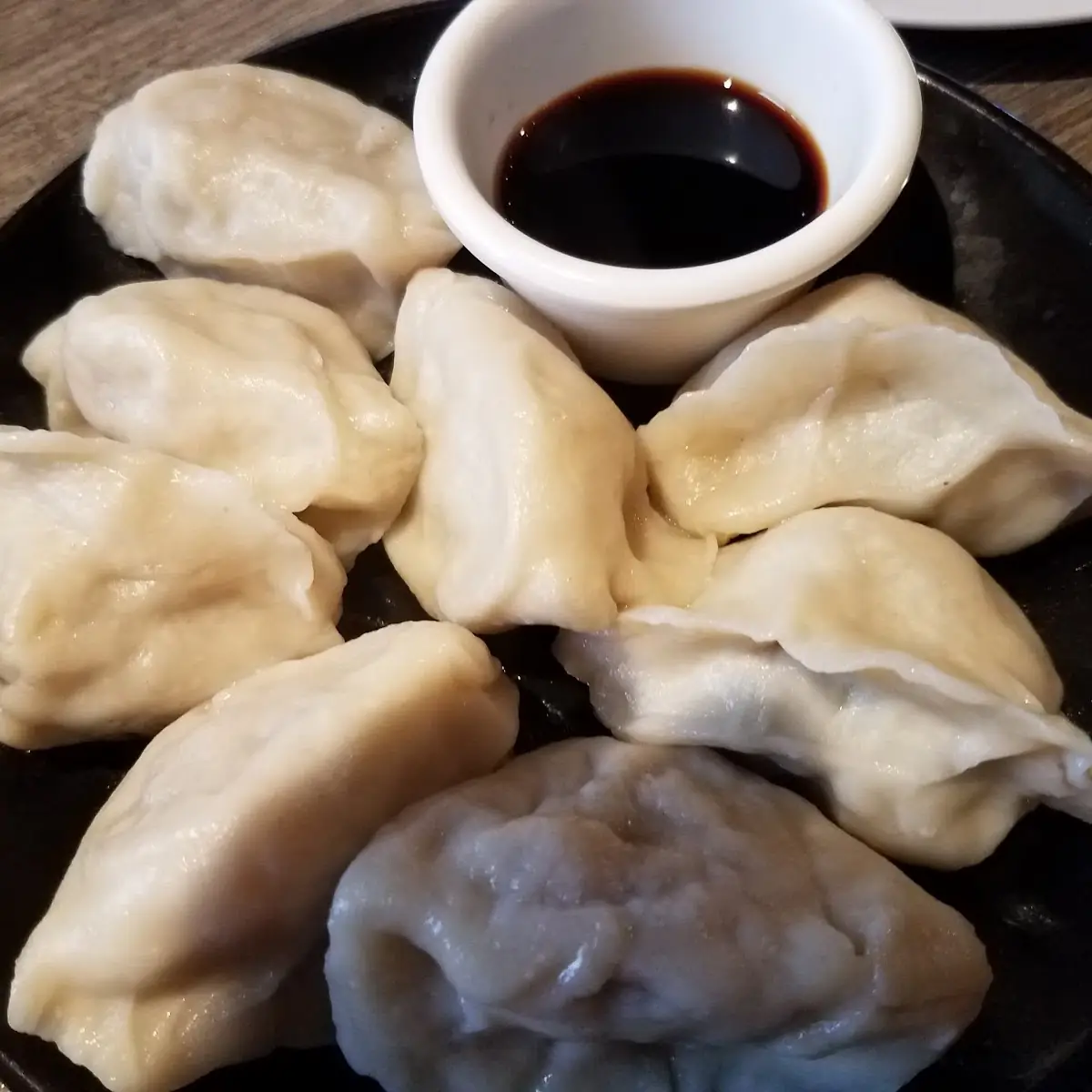 Steamed Chicken and Shrimp Dumpling