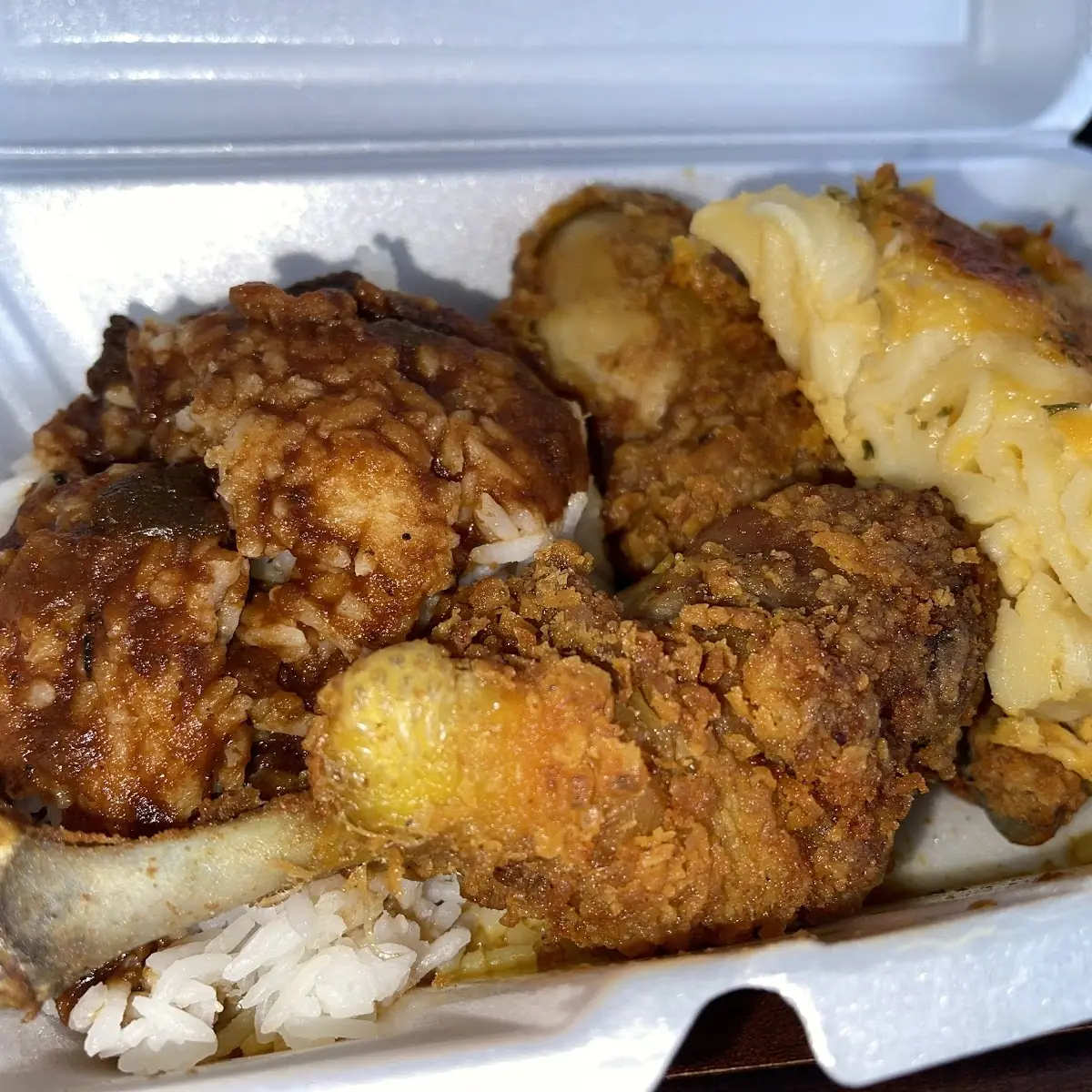 Fried Chicken White Rice