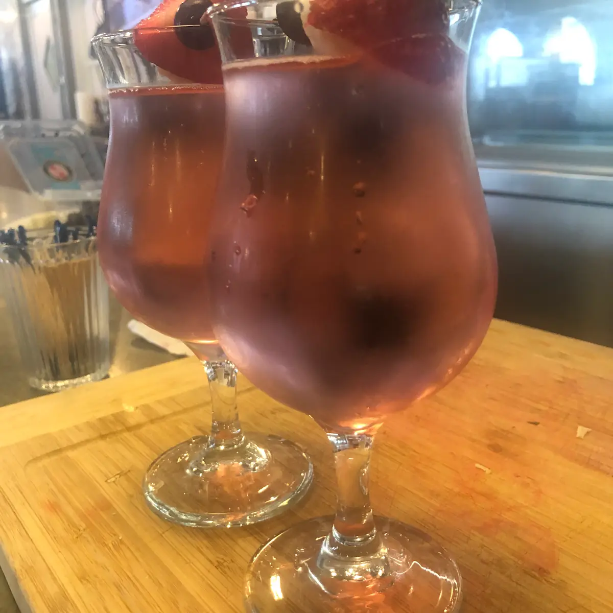 Strawberry Mimosas