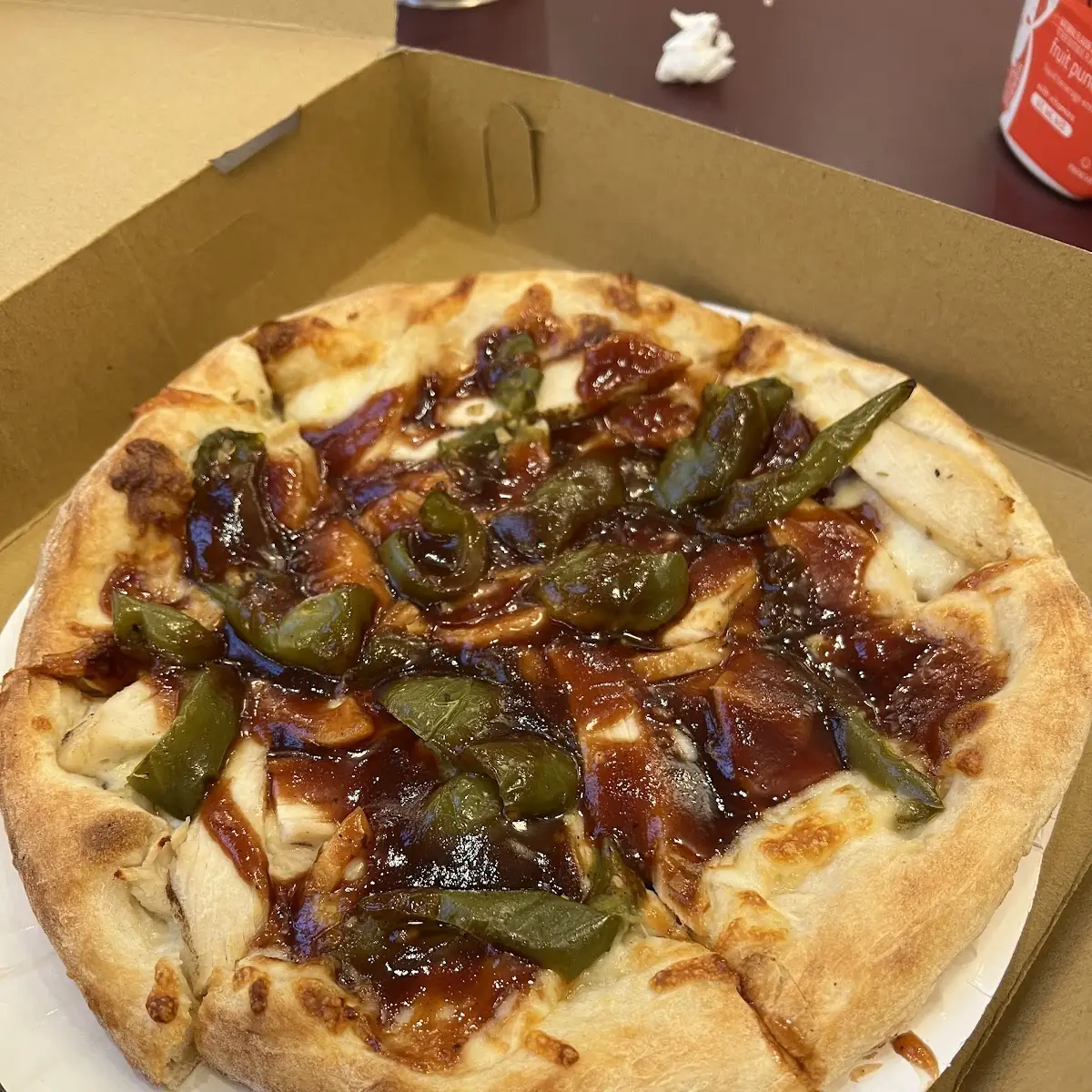 10 BBQ Chicken Pizza