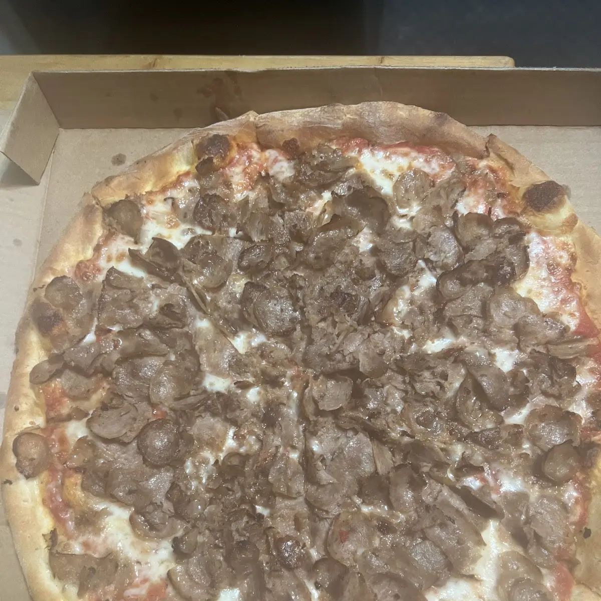 Double Sausage Pizza
